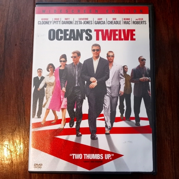 OCEAN'S TWELVE on DVD George Clooney - Picture 1 of 2